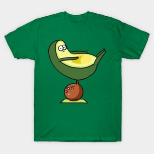 Strong Core Avocado Acro Yoga T-Shirt